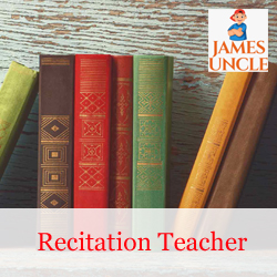 Recitation teacher Mr. Pradipta Sarkar in Alipurduar Junction